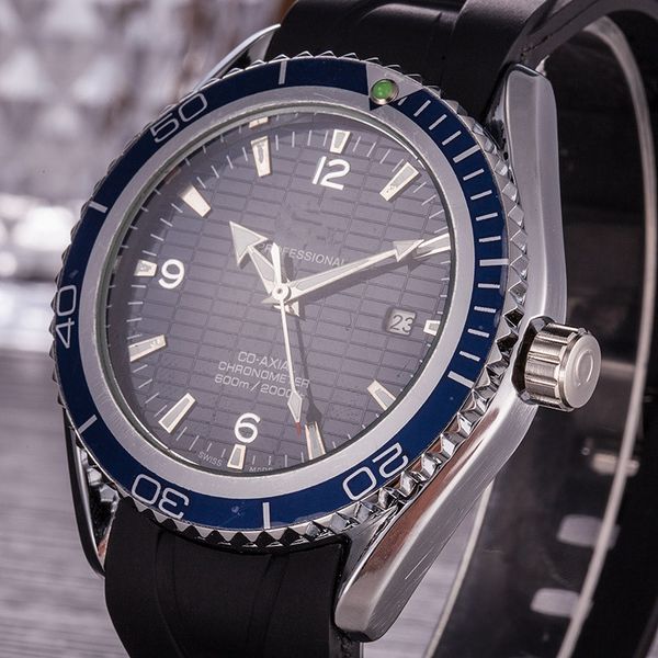 

luxury brand men's watch watches daily water resistance wristwatches sale, Slivery;brown