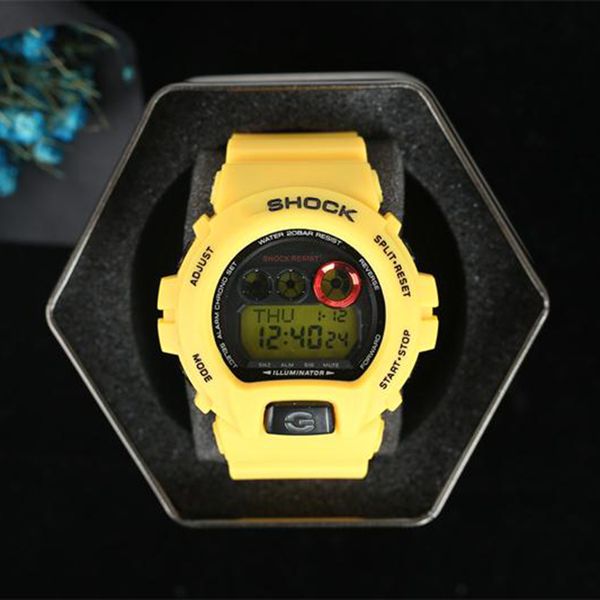 

Горячие продажи шок часы мужчины спорт G часы DW6900 армия военные шокирующие водоне