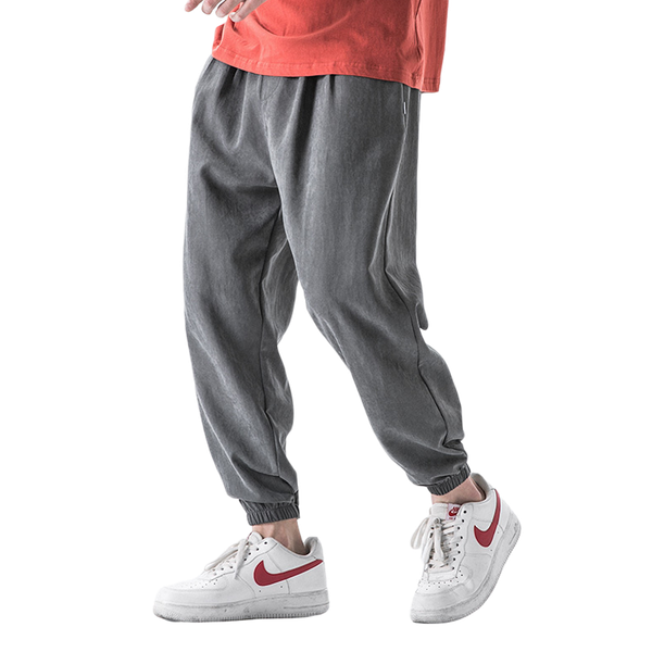 

men's pants cargo trousers slim hip hop men casual streetwear fashions black jogger korean style clothes 2021 clothing male