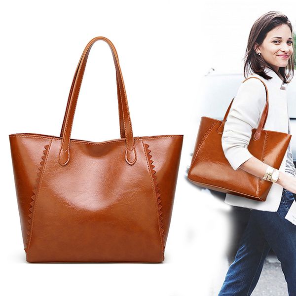 

smooza handbags women shoulder bag 2020 large tote bags hobo soft oil leather ladies messenger bag for women sac
