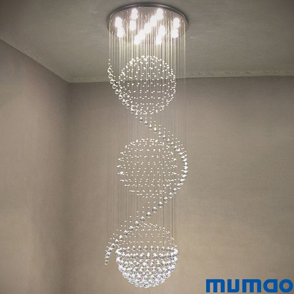 Modern Led Lustre Crystal Chandelier Lighting For Dining Living