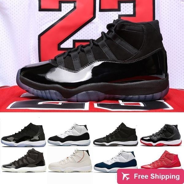 

45 11 basketball sneaker prom night cap and gown gym red space jam concord for men women s athletic sports sneakers outdoor shoes