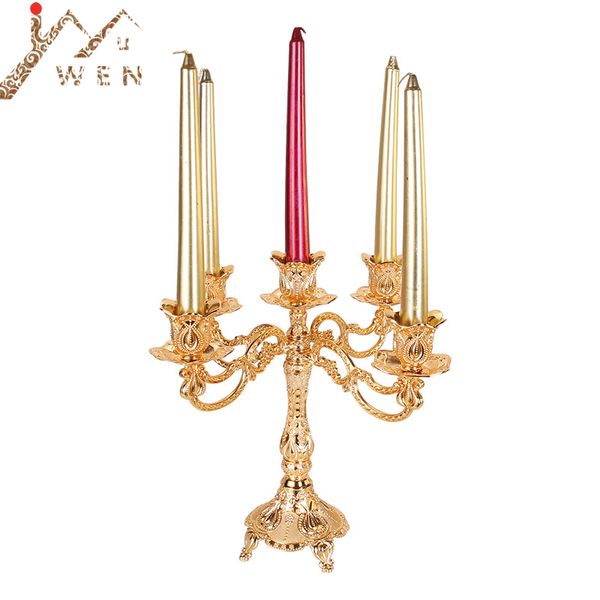 

metal candle holders luxurious design candlestick tablecandle stand wedding decoration delicate candelabra home decor