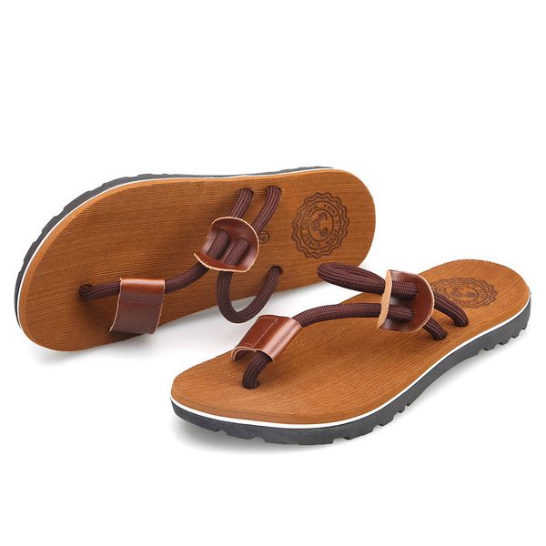 

2019 selling men summer flip flops shoes flip-flops slippers beach sandals indoor&outdoor casual shoes men dec25, Black