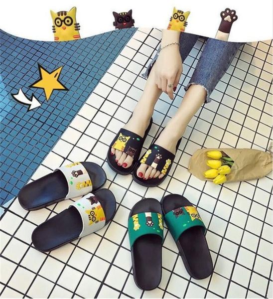 

new couple summer slippers men's slippers ladies beach sandals parent-child sandals summer non-slip
