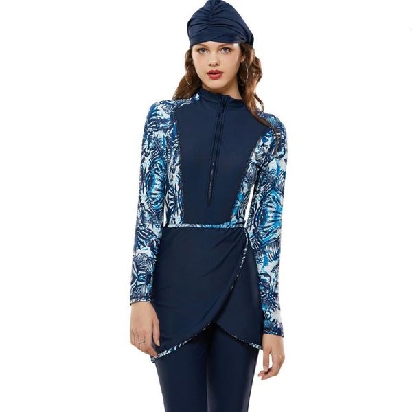 

swim wear muslim swimwear women long sleeve burkinis islam swimsuit hijab muslimah islamic suit beachwear swimming clothes surf