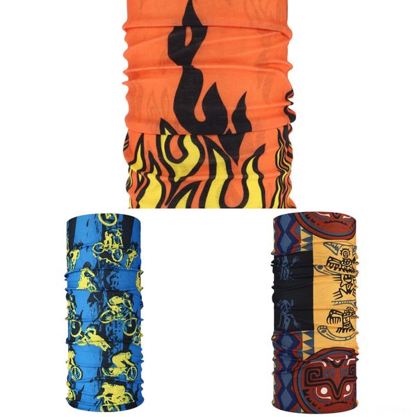 

mgjhb шарф волшебный шарф спорт на открытом воздухе езда противогаз велосипед оголовье для езды на велосипеде велосипед маска для лица дышащ, Black