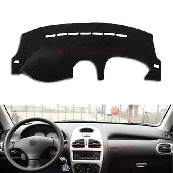

dongzhen fit for 206 car dashboard avoid light pad instrument platform desk cover mat auto car styling