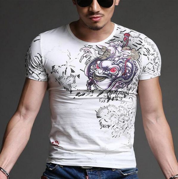 

summer latest design noble men's t shirt streets style men short sleeve brand t-shirt male luxury t-shirt kawaii, White;black