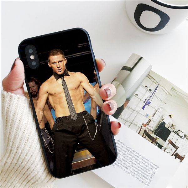 

coque channing tatum cover for iphone 11 pro xs max xr case for iphone 8 7 6s plus 5s se 5 case soft silicone cover.