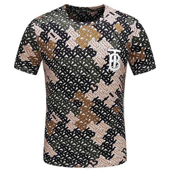 

2019 лето новой испании хлопка с коротким рукавом футболка дышащий женщины / мужчины личности печать рубашка tb повседневный открытый street, White;black