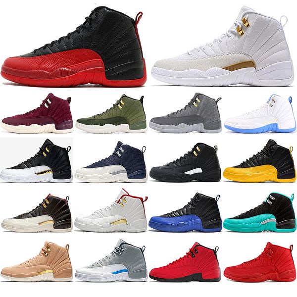 

with socks basketball shoes 12 12s ovo white dark grey royal the master men flu game french blue fiba winterized sneakers