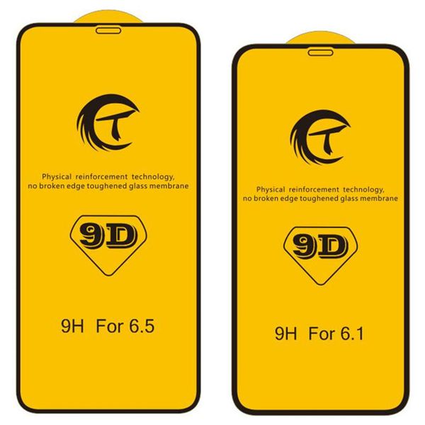 

9d 100шт / lot экрана протектор стекло для телефона x xs max xr 7 8 6 6s plus 10 premiun закаленное стекло крышка пленки для iphone