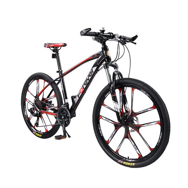 

mountain bike one wheel aluminum alloy for men and women racing off-road, special-shaped low-span frame design