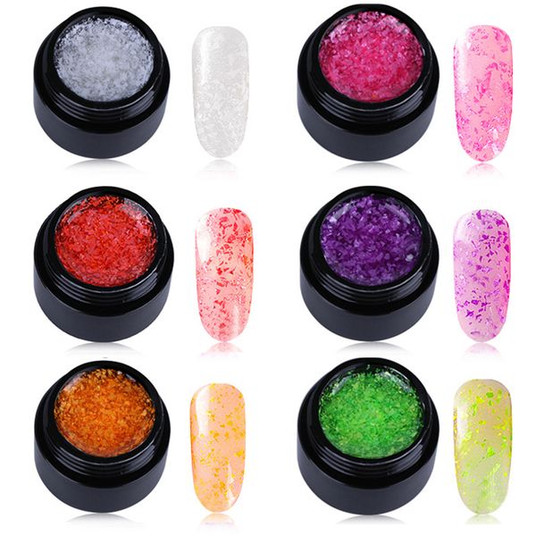 

colored glittering gel nail polish nail uv led lamp painted polish varnishes tool
