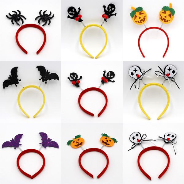 

halloween head band 12 styles pumpkin phantom bat performance prop hoop and child gift halloween decorations head bands jy450