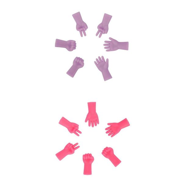 

12x red rubber kniting needle tip cover crocheting set 3.5x1.1cm, Black;white