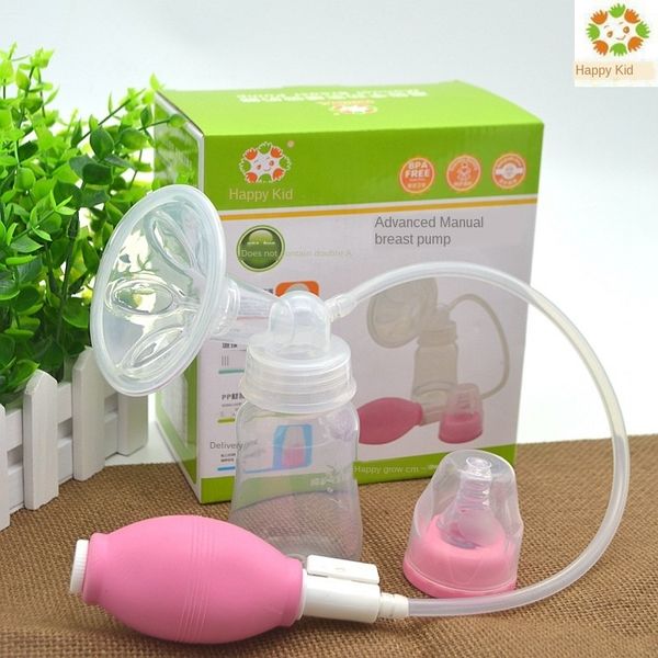 

happy children manual anti-countercurrent breast pump strong suction ball driver driver puerpera milk-driven breast pump kl6036