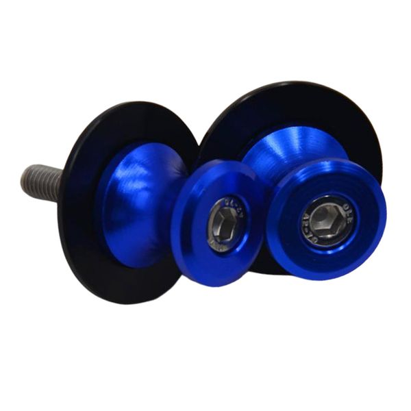 

pair 6mm cnc aluminum swingarm swing arm spools sliders bobbins screws