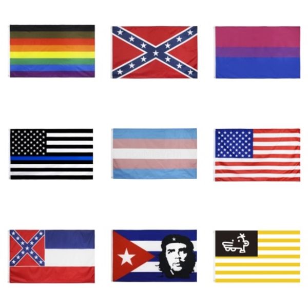 

good flag]team flags 3x5ft 150x90cm 100% polyester,canvas head with metal grommet,used indoors or outdoors#472