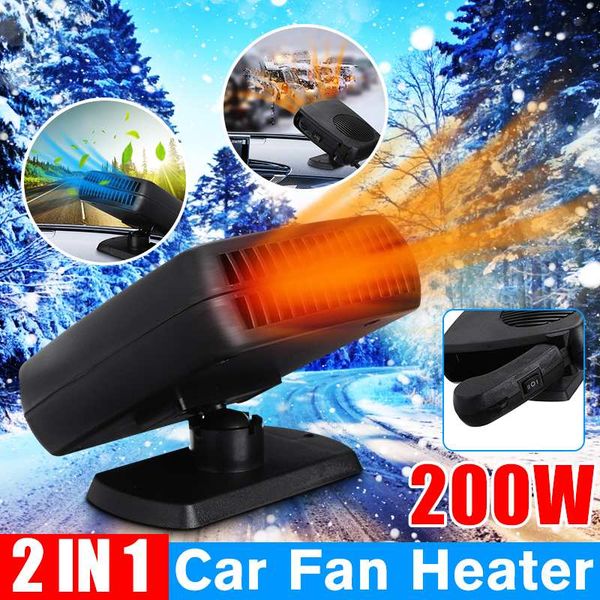 

12v 200w car heater electric heater glass defrost defog heating machine heating & fans for rv, motorhome trailer, trucks, boats