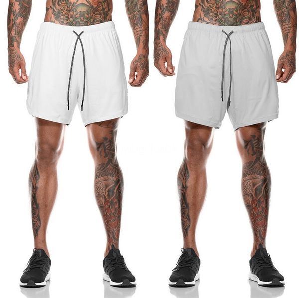 

2020 men shorts summer solid mens slim beach shorts cotton casual male elastic waist shorts jogger short sweatpants 6xl homme cx200603 #865, White;black