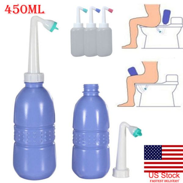 

400ml / 450мл портативный биде ручной путешествия туалет washlet ручной спрей сиденье / вода