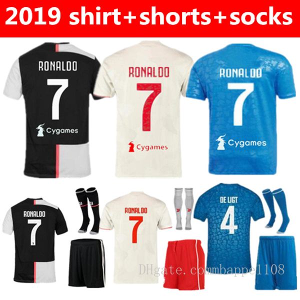 

19 20 fan juventu occer jer ey football hirt 2019 2020 ronaldo de ligt uniform rabiot dybala juve bernarde chi hirt hort ock
