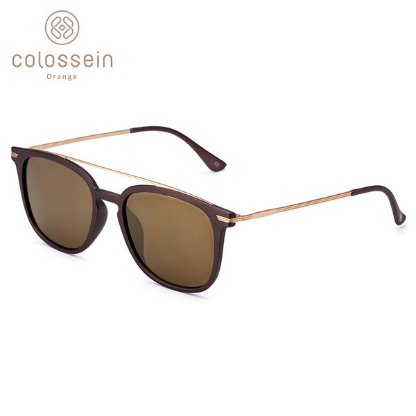 

colossein pilot sunglasses women polarized vintage square lens classic driving female glasses uv400 eyewear gafas de sol, White;black
