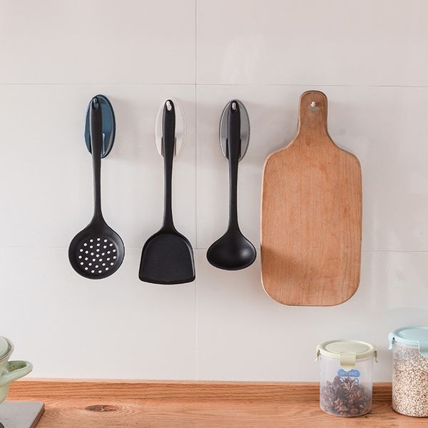 

household kitchen strong vacuum household wall-mounted suction wall plastic kitchen hook
