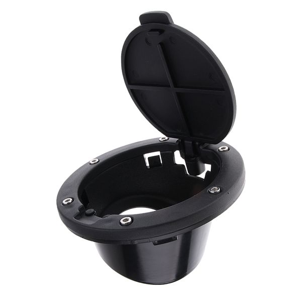 

black fuel filler cover gas tank cap