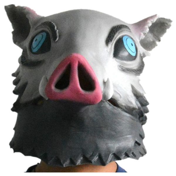 

ghost blade mask halloween christmas boar head cover japanese anime characters masquerade masks halloween mask latex dress