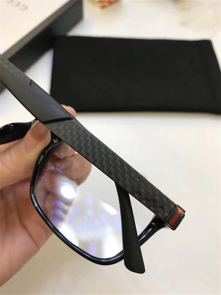 

wholesale-luxury-new selling fashion optical glasses square simple frame popular gous casual style transparent lens frame, Black