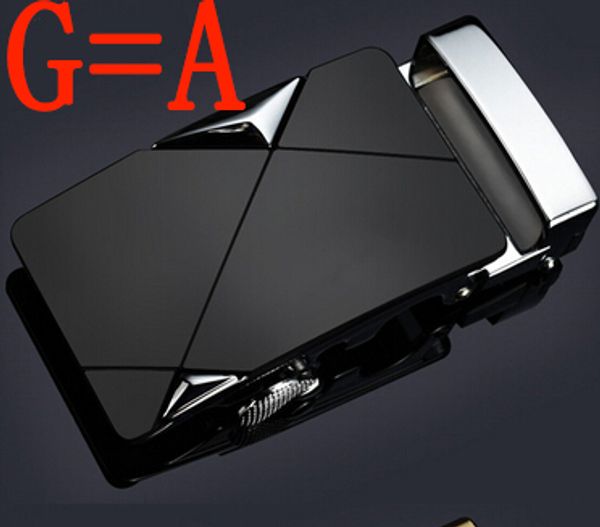 

giorgio armani мужские дизайнерские пояса автоматическая пряжка бизнес ремни роскошные ceinture пояса из натуральной кожи для мужчин поясной, Black;brown