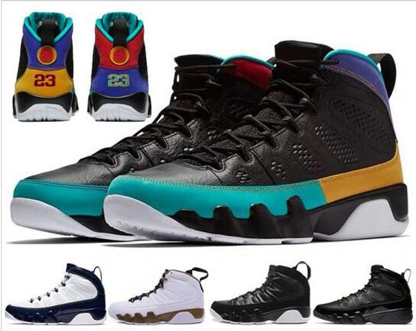 

designers 9 9s dream it,do it basketball shoes for men anthracite mop melo og space jam the spirit bred sports trainers sneakers