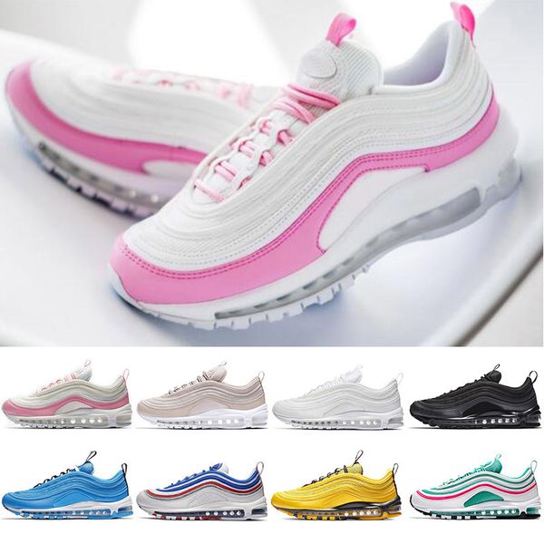 

og mens trainers womens designer sneakers pink metallic gold sliver bullet black grape have a day bright citron air cushion running shoes