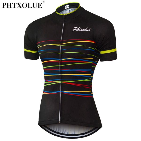 

phtxolue cycling jersey women black blue mtb mountain bicycle bike jersey wear shirt clothes cycling clothing qy0312, Black;red