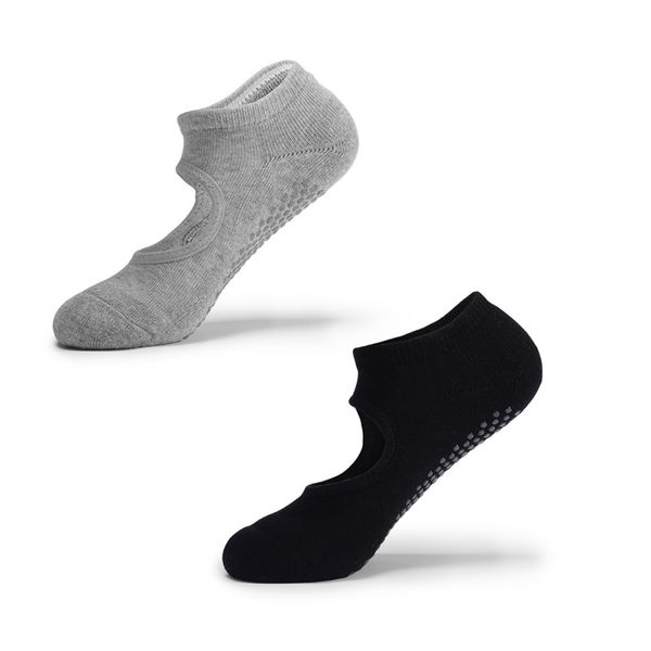 

fitness women yoga socks non-slip bandage sports exercise socks breathable comfortable pilates ballet dance sock, White;red