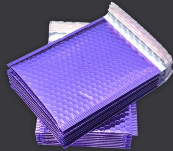 

фиолетовый поли пузырь конверты мягкий конверты самоклеющиеся печать конвертов рассылки сумки упаковка 50шт 18*23см упаковка сумки