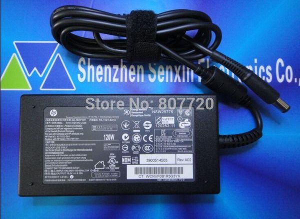 Freeshipping 100% Original Novo PA-1121-62HJ para HP DV6 DV7 8560 W 8570 W dv6-7200 dv6-7208tx Compatível Adaptador AC de Alimentação Do Laptop 19 V 9.5A