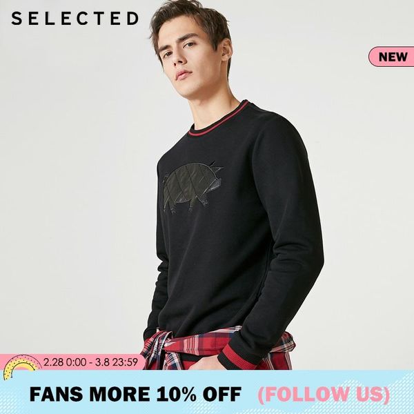 

spring casual round neck men's long sleeve sweate s|41914d525, Black
