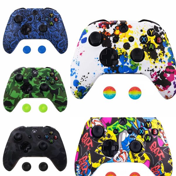 

catlz silicone gamepad grips stick handle rocker cap pro case antiskid for ps4 ps3 xbox one switch protective controller thumb mario series