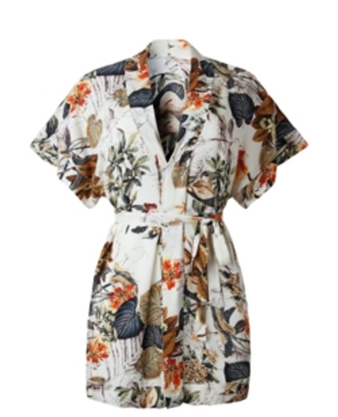 

summer 2019:fashion trend versatile two colors are available style button-down print v-neck short-sleeved dress, Black;gray