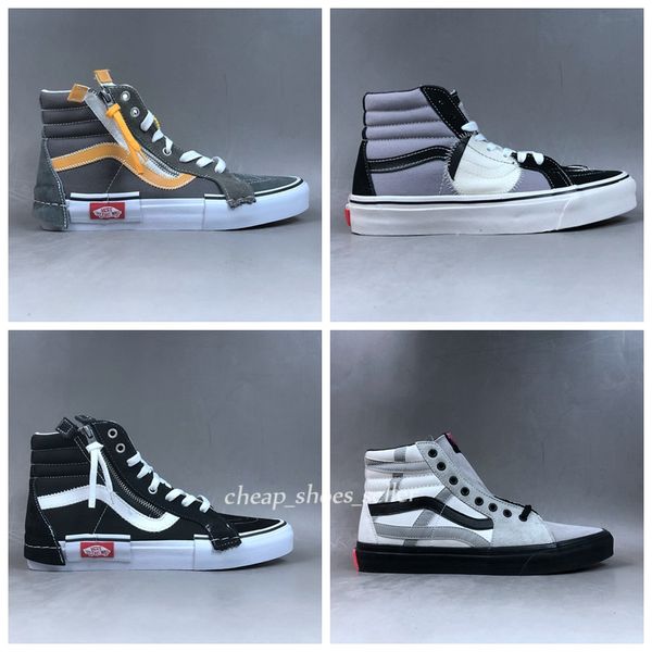 vans high top mujer naranja