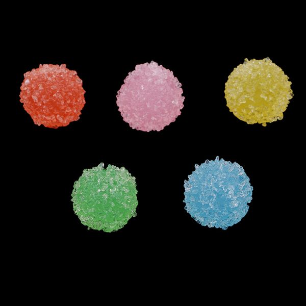 

15pcs simulation candy flatbck resin embellishments for diy phone case decor