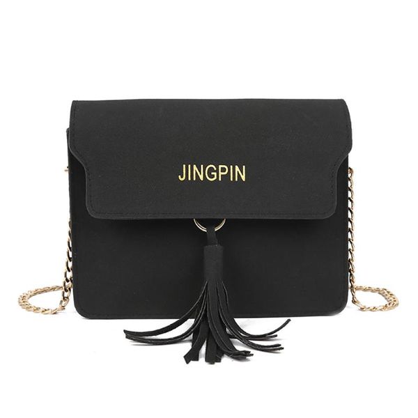 

2020 new ladies single shoulder bag fashion scrub small square bag hundred fringed shoulder crossbody #zer