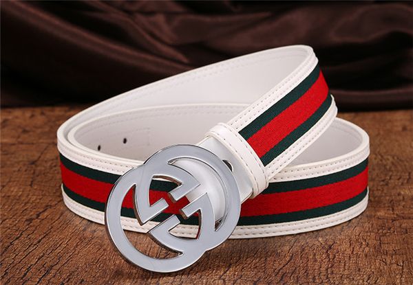 

fashion belt colors for men and women casual retro fashion leather new belt smooth belt simple generous2, Black;brown