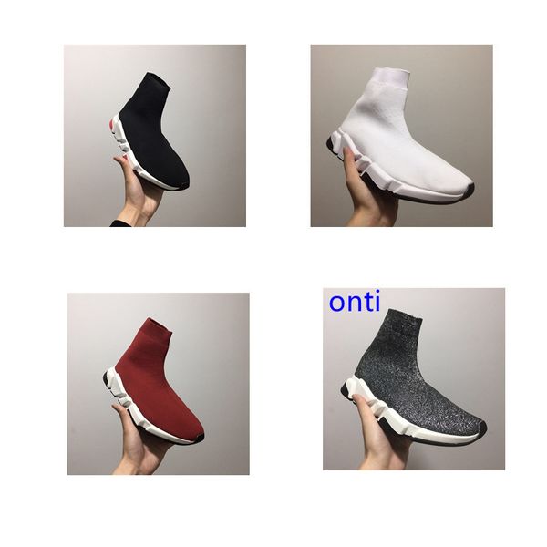 

скорость инструкторов роскошные носок туфли тренер кроссовки raceshoes мужчины женщины открытый скоростью случайные тренеры роскошные носок, Black