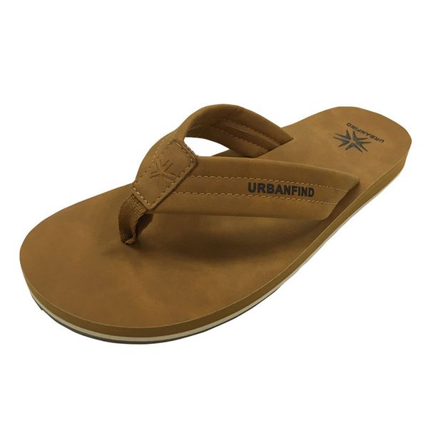 

casual men summer flip flops size 41-46 new arrival man solid color slippers brethable comfortable shoes, Black