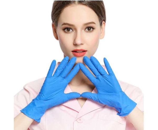 

100pcs disposable gloves rubber cleaning gloves protect against bacterial infections, contact, and safety for family